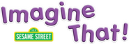 Logo of Sesame Street: Imagine That! image size 782x272