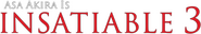 Logo of Asa Akira Is Insatiable 3 image size 1237x211