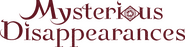 Logo of Mysterious Disappearances image size 660x168