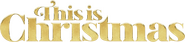 Logo of This Is Christmas image size 3840x862
