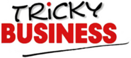 Logo of Tricky Business image size 350x155