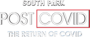 Logo of South Park: Post COVID: The Return of COVID image size 3148x1293