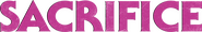 Logo of Sacrifice image size 4288x698