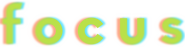Logo of Focus image size 4319x1108