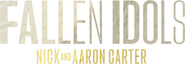 Logo of Fallen Idols: Nick and Aaron Carter image size 3335x1145