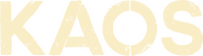 Logo of KAOS image size 3520x963