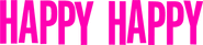 Logo of Happy, Happy image size 876x192