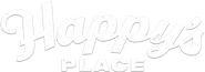 Logo of Happy's Place image size 3681x1299