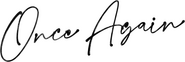 Logo of Once Again image size 1753x586