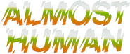 Logo of Almost Human image size 694x292