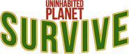 Logo of Uninhabited Planet Survive! image size 1397x586