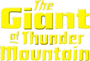 Logo of The Giant of Thunder Mountain image size 592x406