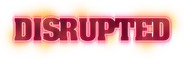 Logo of Disrupted image size 3908x1248