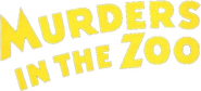 Logo of Murders in the Zoo image size 748x338