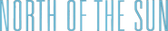Logo of North of the Sun image size 815x156
