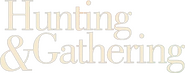 Logo of Hunting & Gathering image size 642x252