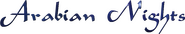 Logo of Arabian Nights image size 774x141