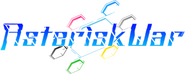 Logo of The Asterisk War image size 727x290
