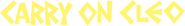 Logo of Carry On Cleo image size 2000x284