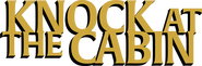 Logo of Knock at the Cabin image size 4903x1608