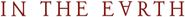 Logo of In the Earth image size 788x71