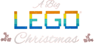 Logo of A Big Lego Christmas image size 566x267