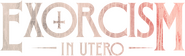 Logo of Exorcism in Utero image size 4319x1299