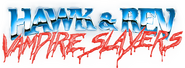 Logo of Hawk and Rev: Vampire Slayers image size 1500x551