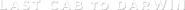 Logo of Last Cab to Darwin image size 2369x124