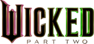 Logo of Wicked: For Good image size 3834x1828