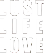 Logo of Lust Life Love image size 485x583