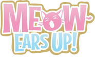 Logo of Meow Ears Up! image size 2471x1484