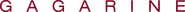 Logo of Gagarine image size 4259x267
