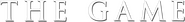 Logo of The Game image size 785x92