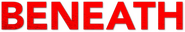 Logo of Beneath image size 796x139