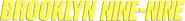 Logo of Brooklyn Nine-Nine image size 2768x309