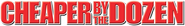 Logo of Cheaper by the Dozen image size 2252x311