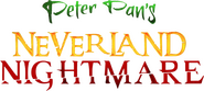 Logo of Peter Pan's Neverland Nightmare image size 2929x1313
