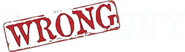 Logo of The Wrong Guy image size 590x167