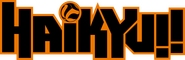 Logo of Haikyu!! image size 3771x1215