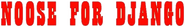 Logo of No Room to Die image size 788x116
