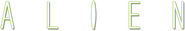 Logo of Alien image size 791x132