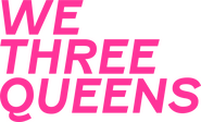 Logo of We Three Queens image size 2063x1253