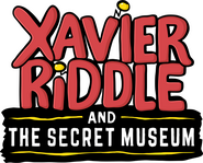 Logo of Xavier Riddle and the Secret Museum image size 592x478