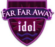 Logo of Far Far Away Idol image size 353x301