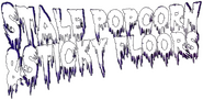 Logo of Stale Popcorn & Sticky Floors image size 607x298