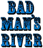 Logo of Bad Man's River image size 389x435