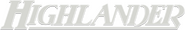 Logo of Highlander image size 782x125