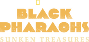 Logo of Black Pharaohs: Sunken Treasures image size 2757x1300