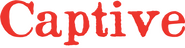 Logo of Captive image size 800x207